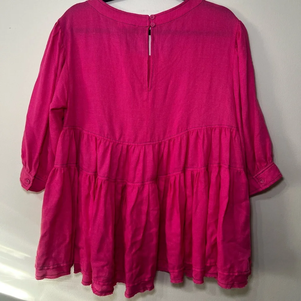 Hot Pink Entro Top- NWT - Picture 4 of 4